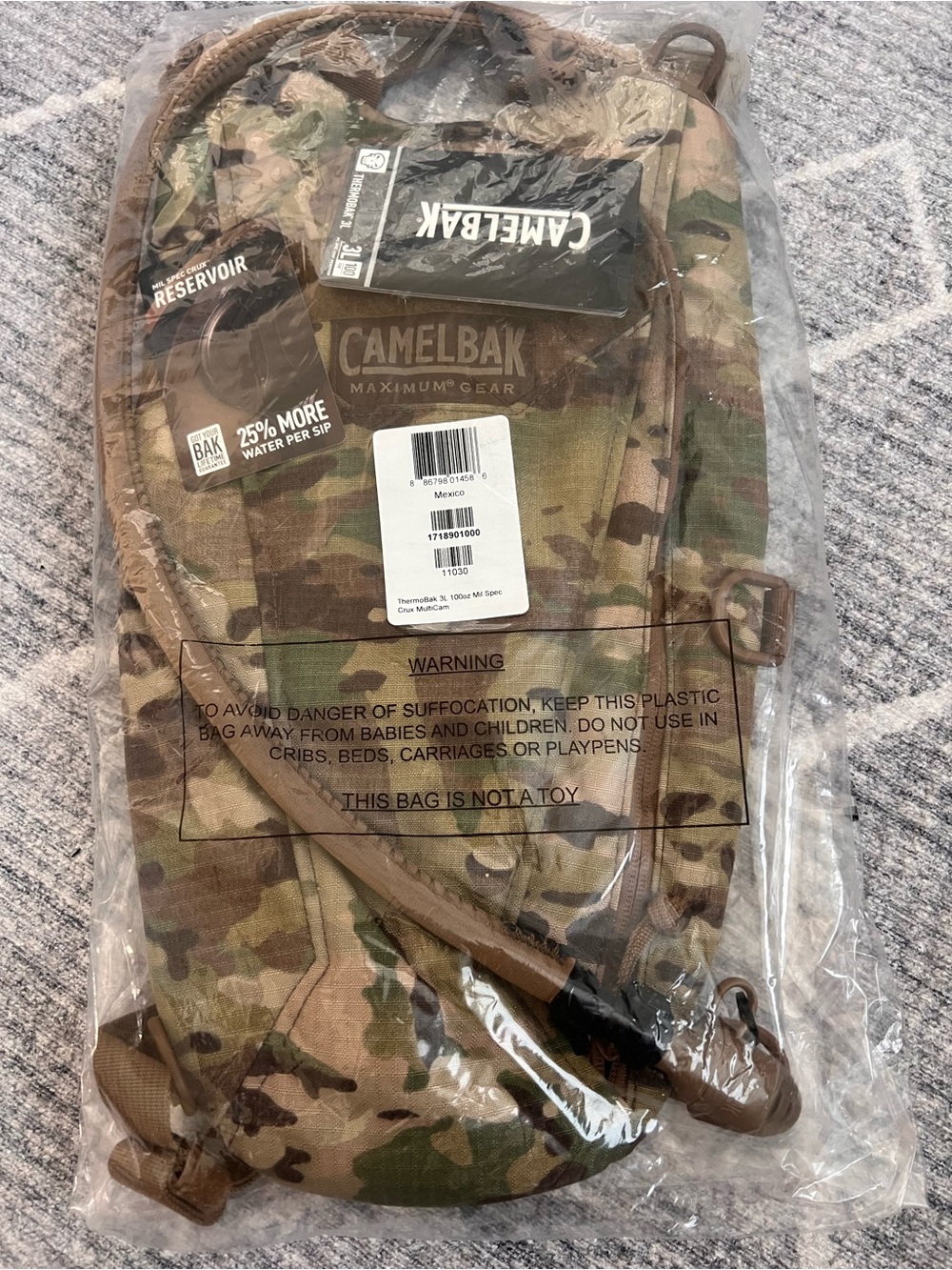 CamelBak Multicam Camo Hydration Pack - Brown/Green